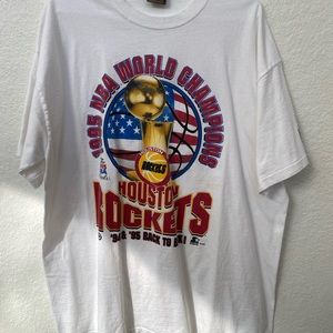 Vintage Houston rockets tee